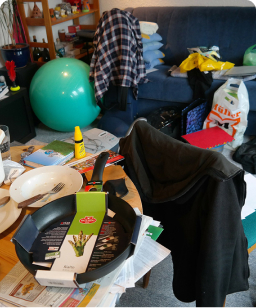 Dirty home